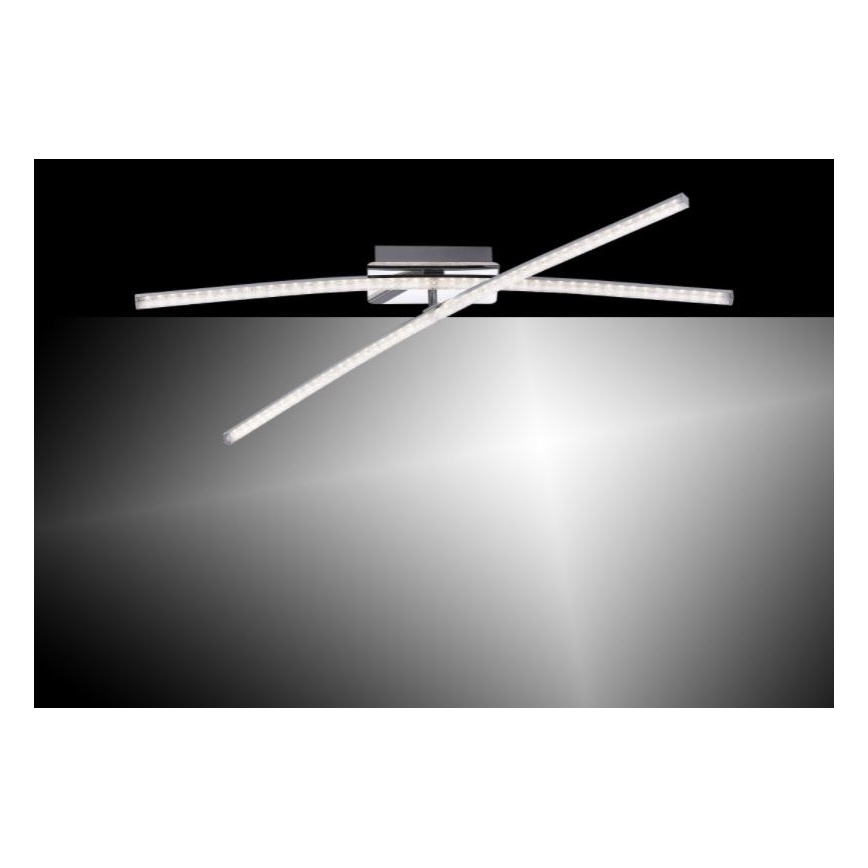 Leuchten Direkt 11292-17 - Lampadario LED da superficie SIMON 2xLED/8W/230V cromo luminoso