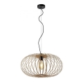 Leuchten Direkt 11409-79 - Lampadario a sospensione con filo RACOON 1xE27/40W/230V bambù