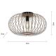 Leuchten Direkt 11411-79 - Lampadario a plafone RACOON 1xE27/40W/230V diametro 50 cm bambù