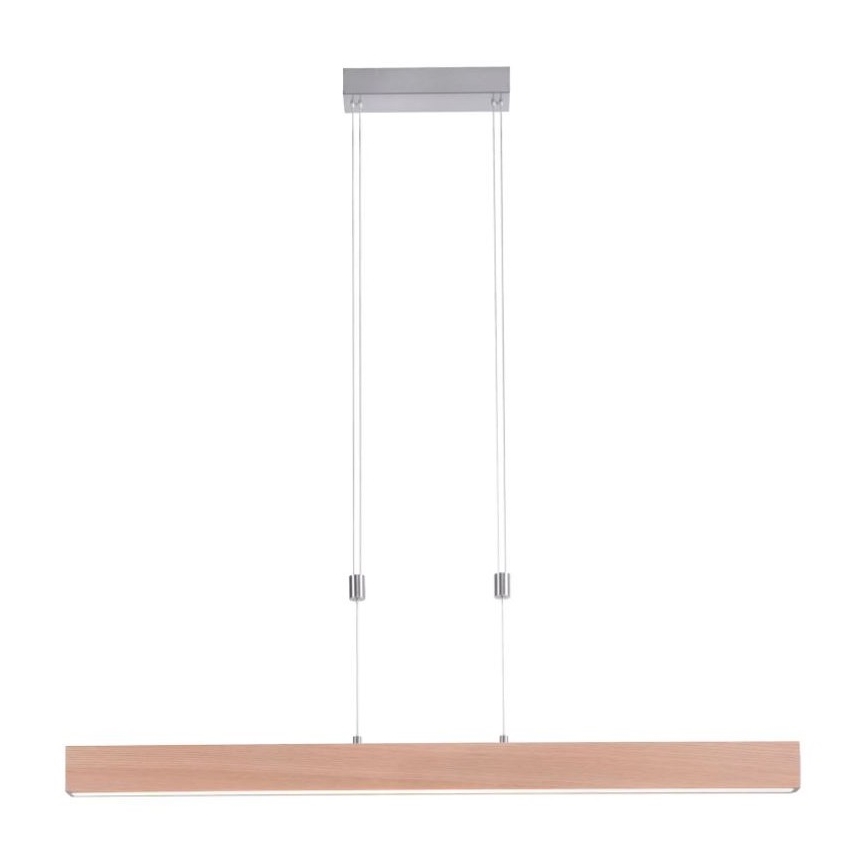 Leuchten Direkt 11420-78 - Lampadario LED a sospensione con cavo AMANDA LED/30W/230V 2700-5000K 110 cm marrone