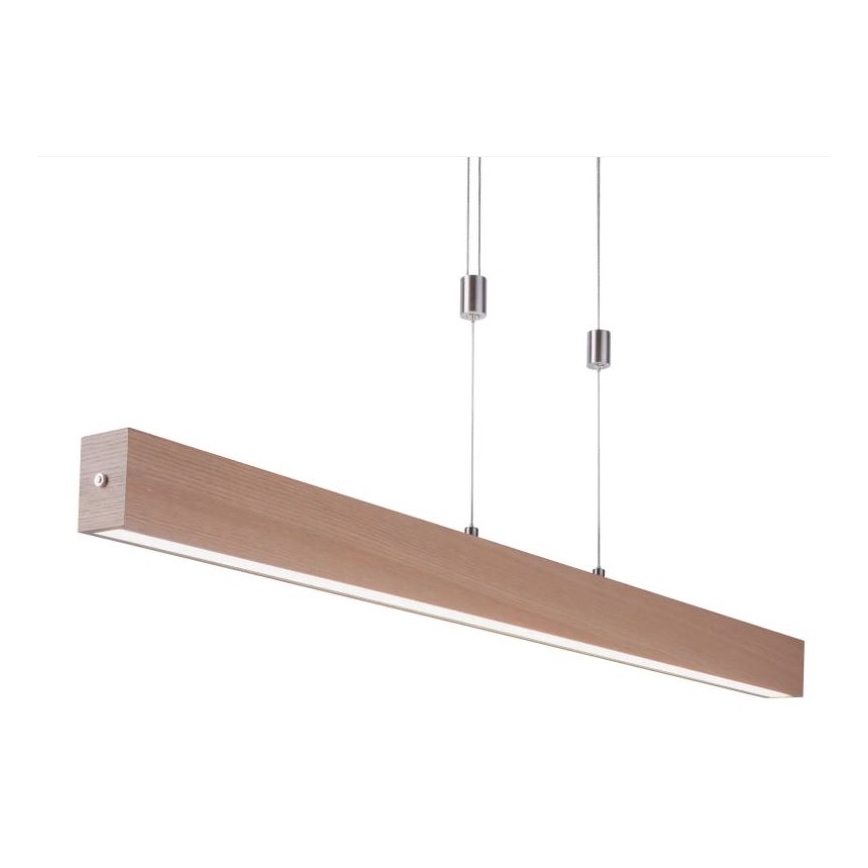 Leuchten Direkt 11420-78 - Lampadario LED a sospensione con cavo AMANDA LED/30W/230V 2700-5000K 110 cm marrone
