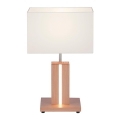 Leuchten Direkt 11421-78 - Lampada da tavolo dimmerabile a LED AMANDA 1xE27/40W/230V + LED/5W