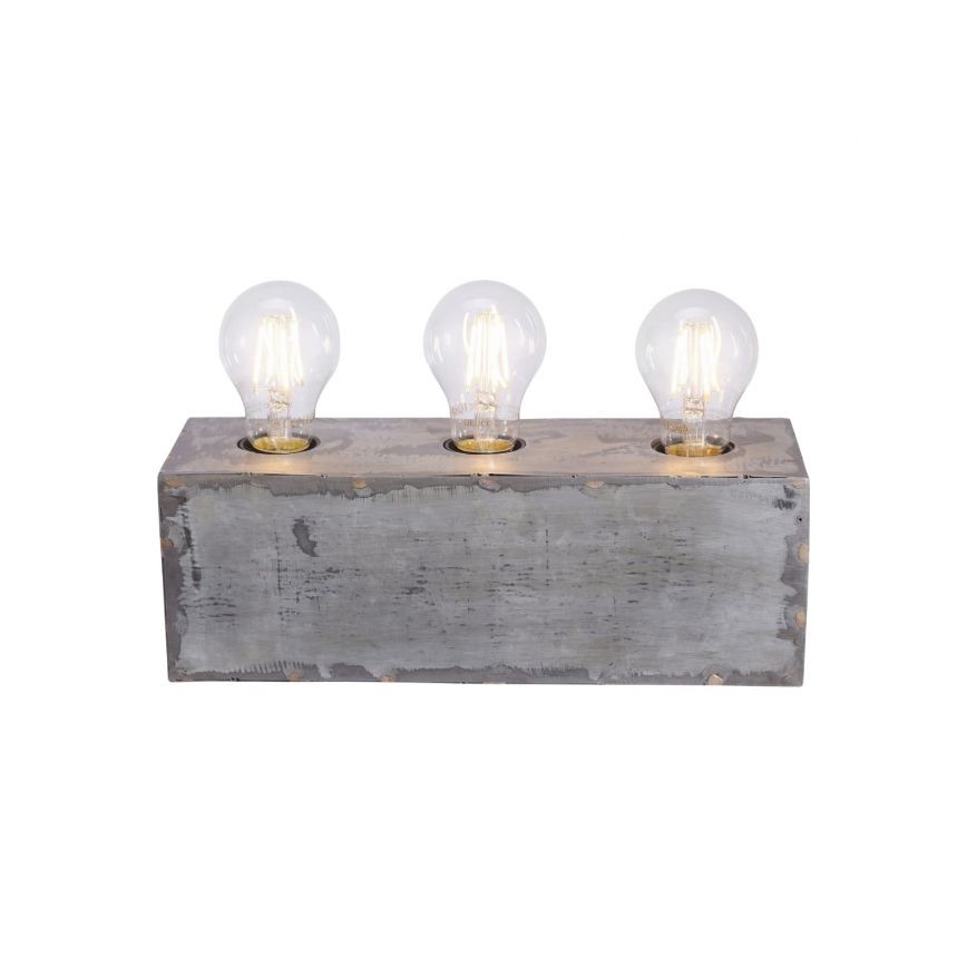 Leuchten Direkt 11498-77 - Lampada da tavolo SAMIA 3xE27/25W/230V