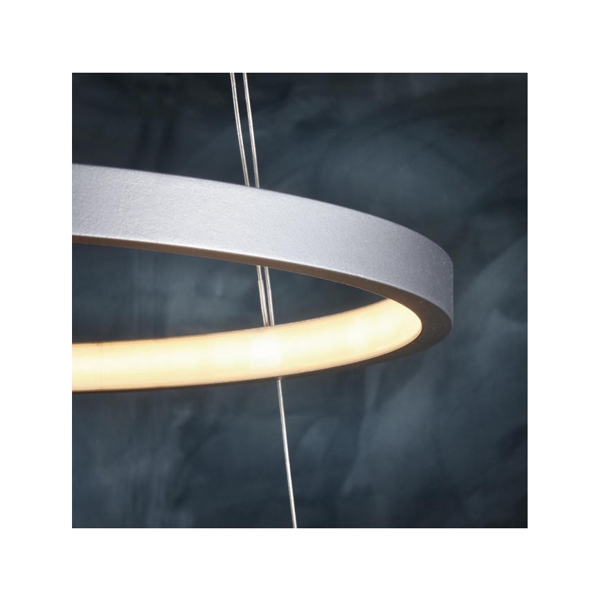 Leuchten Direkt 11525-21 - Lampadario LED a sospensione con filo CIRCLE 1xLED/15W/230V + LED/25W