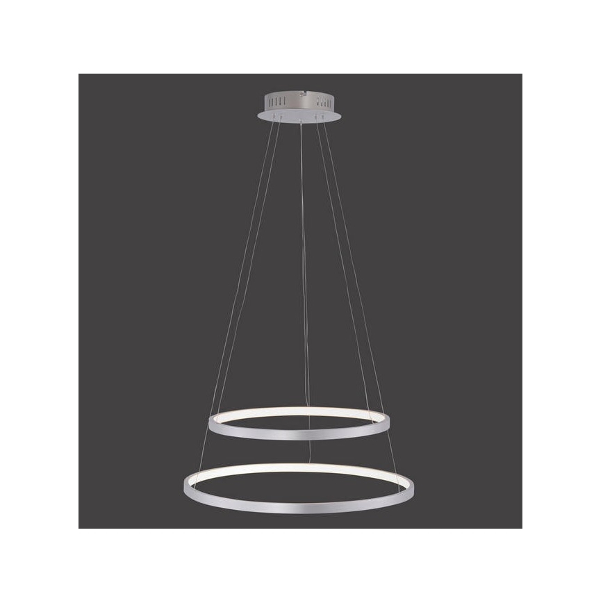 Leuchten Direkt 11525-21 - Lampadario LED a sospensione con filo CIRCLE 1xLED/15W/230V + LED/25W
