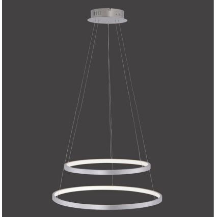 Leuchten Direkt 11525-21 - Lampadario LED a sospensione con filo CIRCLE 1xLED/15W/230V + LED/25W