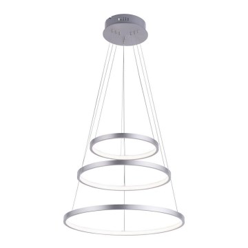 Leuchten Direkt 11526-55 - Lampadario LED dimmerabile a sospensione su cavo CIRCLE LED/13,5W/230V + LED/19,5W + LED/24W