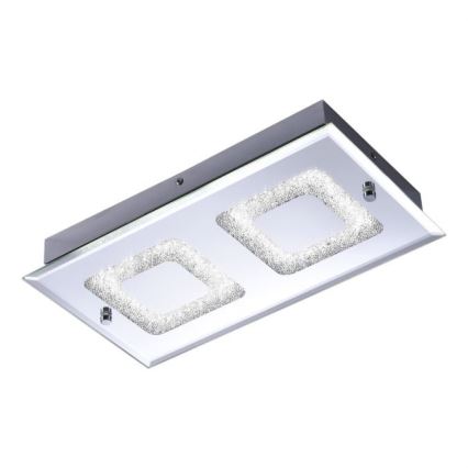 Leuchten Direkt 11571-17 - Plafoniera LED LISA 2xLED/6W/230V