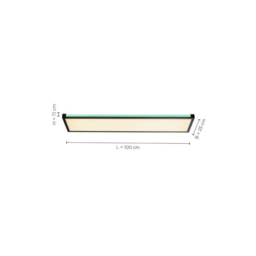 Leuchten Direkt 11622-18 - Plafoniera LED RGB dimmerabile MARIO LED/29W/230V 2700-5000K + telecomando