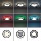 Leuchten Direkt 11627-18 - Luce LED RGB dimmerabile AREDA LED/31W/230V 2700-5000K + telecomando