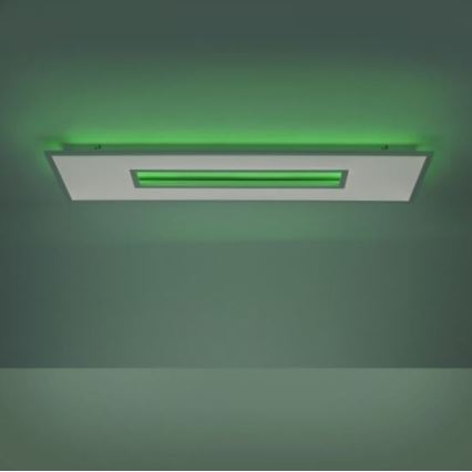 Leuchten Direkt 11646-16 - LED RGB plafoniera dimmerabile RECESS LED/41W/230V + LED/7,5W + telecomando