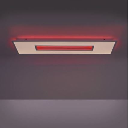 Leuchten Direkt 11646-16 - LED RGB plafoniera dimmerabile RECESS LED/41W/230V + LED/7,5W + telecomando