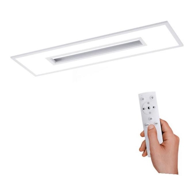 Leuchten Direkt 11646-16 - Plafoniera LED RGB dimmerabile RECESS 1xLED/41W/230V + 1xLED/7,5W + telecomando