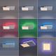 Leuchten Direkt 11663-16 - Plafoniera LED RGB dimmerabile ARENDA LED/22W/230V + telecomando