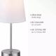 Leuchten Direkt 11680-16 - Lampada da tavolo HEINRICH 1xE14/40W/230V bianco