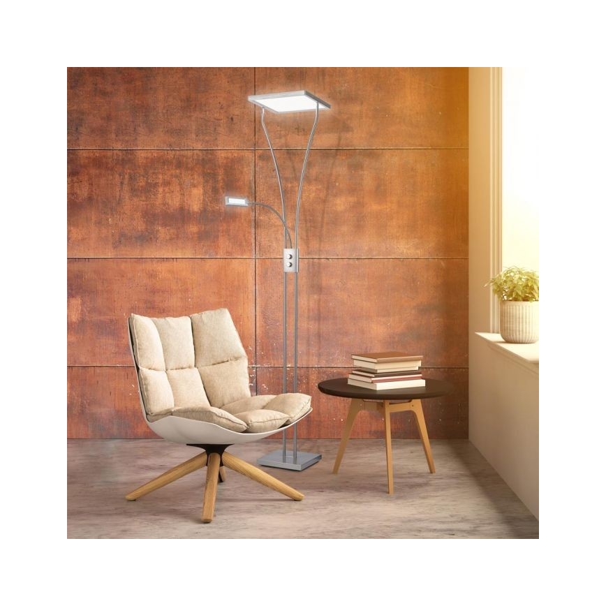 Leuchten Direkt 11722-55 - Lampada dimmerabile a LED MARIAN LED/33,5W/230V + LED/3,6W