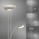 Leuchten Direkt 11730-55 - Lampada LED da terra dimmerabile ZAHARA LED/16W/230V + LED/5W