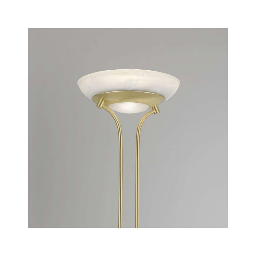 Leuchten Direkt 11730-60 - Lampada LED da terra dimmerabile ZAHARA LED/16W/230V + LED/5W