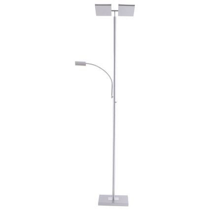 Leuchten Direkt 11925-55 - Lampada da terra LED RGB dimmerabile RUBEN 2xLED/11W/230V+LED/4,8W 2700-5000K + telecomando