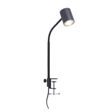 Leuchten Direkt 11940-13 - Lampada da tavolo LED con clip TARIK 1xGU10/5W/230V