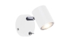 Leuchten Direkt 11941-16 - Faretto LED da parete TARIK 1xGU10/5W/230V bianco
