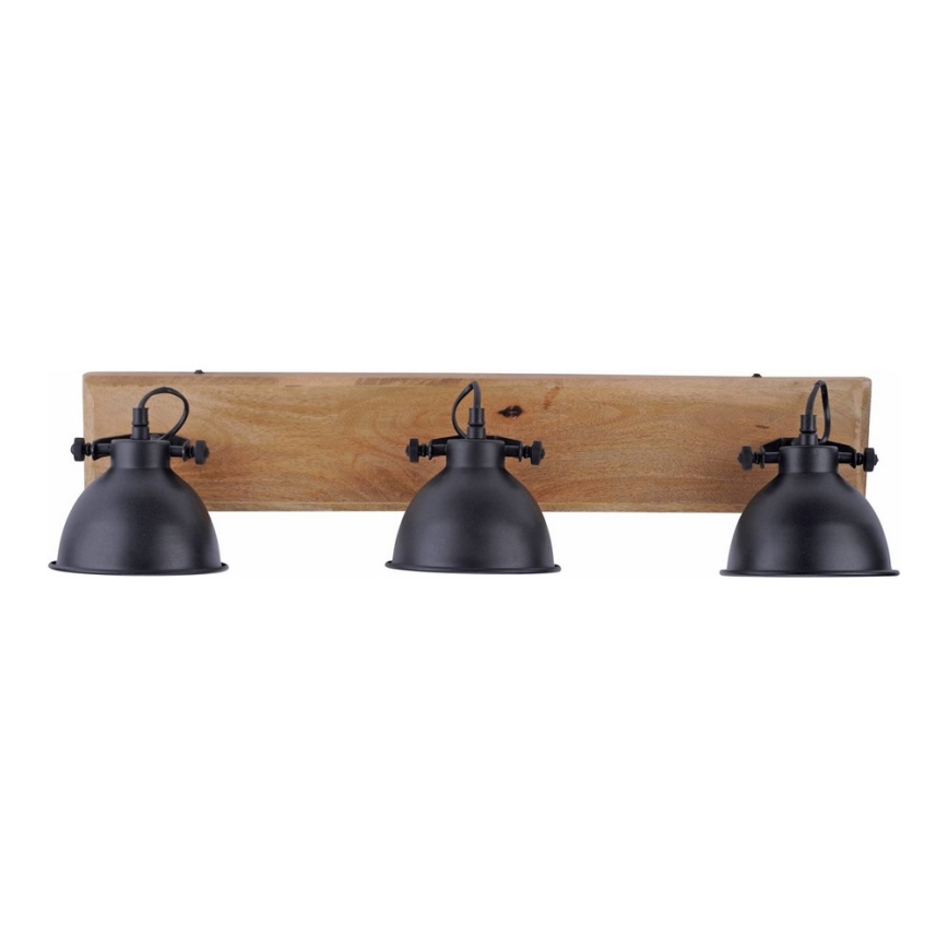 Leuchten Direkt 11983-18 - Faretto SAMIA 3xE14/40W/230V nero