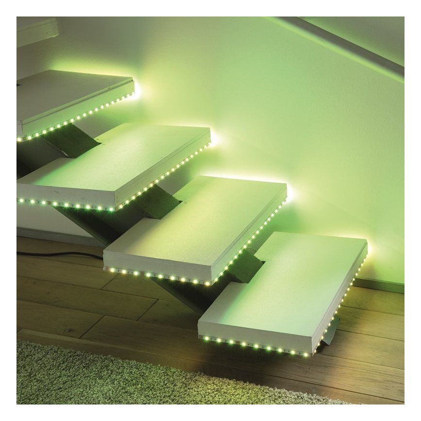 Leuchten Direkt 1210-70-BH - Striscia LED RGB Dimmerabile TEANIA 3m 16,2W/12/230V + telecomando