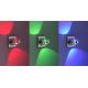 Leuchten Direkt 12471-55 -LED RGBW Faretto da parete dimmerabile OPTI LED/6W/230V 2700-5000K + telecomando