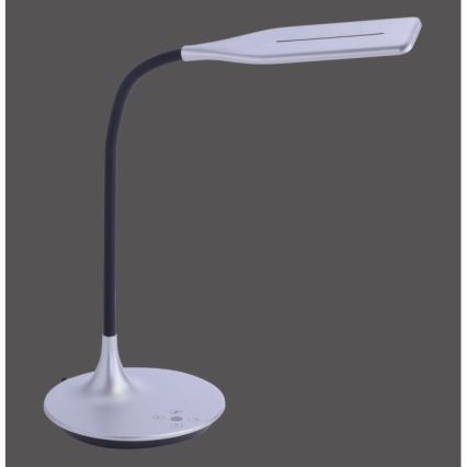 Leuchten Direkt 13061-21 - Lampada da tavolo LED dimmerabile touch RAFAEL LED/5W/230V 2700-6000K argento