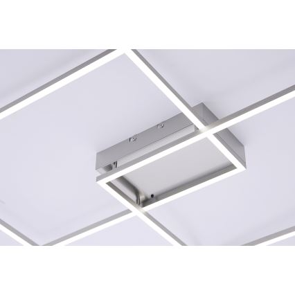 Leuchten Direkt 14017-55 - Plafoniera LED dimmerabile IVEN 2xLED/20W/230V + telecomando