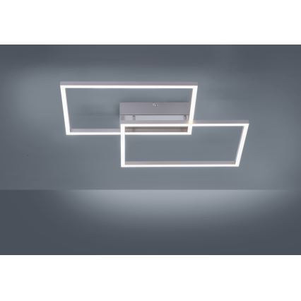 Leuchten Direkt 14017-55 - Plafoniera LED dimmerabile IVEN 2xLED/20W/230V + telecomando