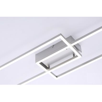 Leuchten Direkt 14019-55 - Lampadario a plafone LED dimmerabile IVEN 2xLED/20W/230V + telecomando