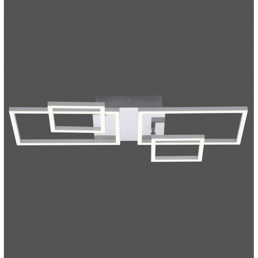 Leuchten Direkt 14030-55 - Lampadario LED da superficie IVEN 2xLED/12W/230V + 2xLED/5,5W