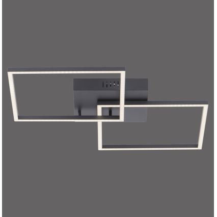 Leuchten Direkt 14141-18 - Plafoniera LED dimmerabile IVEN 2xLED/13,5W/230V + telecomando