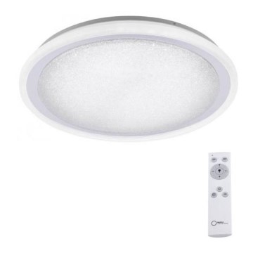 Leuchten Direkt 14336-17 - Plafoniera LED dimmerabile MEDINA LED/40W/230V + telecomando