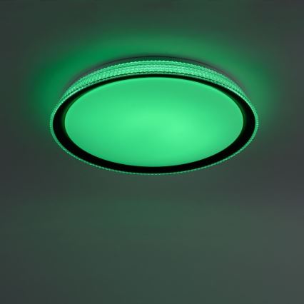 Leuchten Direkt 14339-21 - Plafoniera LED RGB dimmerabile KARI LED/37W/230V Tuya 2700-5000K + telecomando