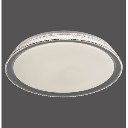 Leuchten Direkt 14339-21 - Plafoniera LED RGB dimmerabile KARI LED/37W/230V Tuya 2700-5000K + telecomando