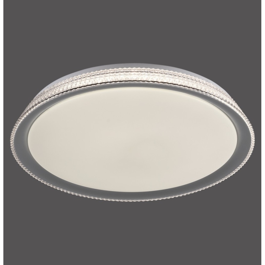 Leuchten Direkt 14339-21 - Plafoniera LED RGB dimmerabile KARI LED/37W/230V Tuya 2700-5000K + telecomando