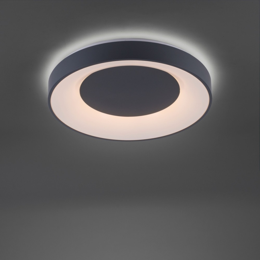 Leuchten Direkt 14346-18 -Plafoniera LED RGB dimmerabile ANIKA LED/26,5W/230V Tuya 2700-5000K + telecomando