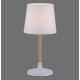 Leuchten Direkt 14423-16 - Lampada da tavolo NIMA 1xE14/40W/230V bianco