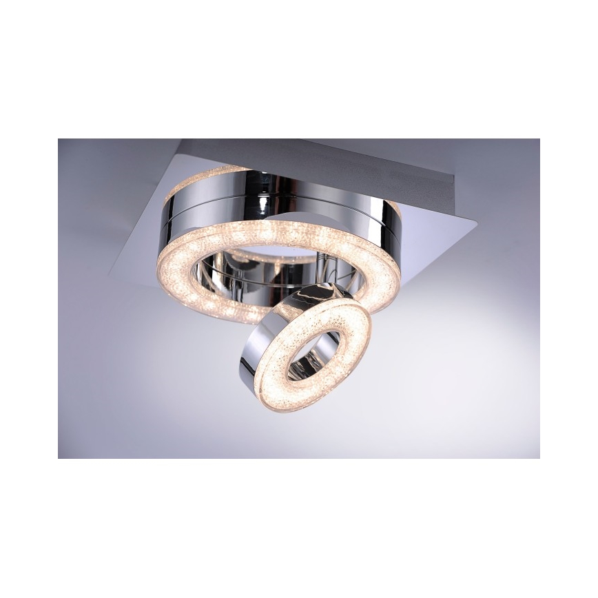 Leuchten Direkt 14520-17 - Plafoniera LED TIM LED/2,8W/230V + LED/3,1W