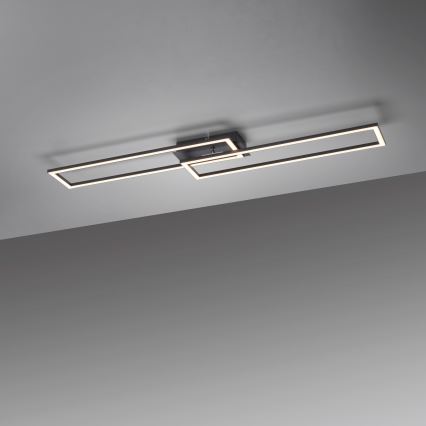 Leuchten Direkt 14691-18 - Plafoniera LED dimmerabile IVEN LED/36W/230V