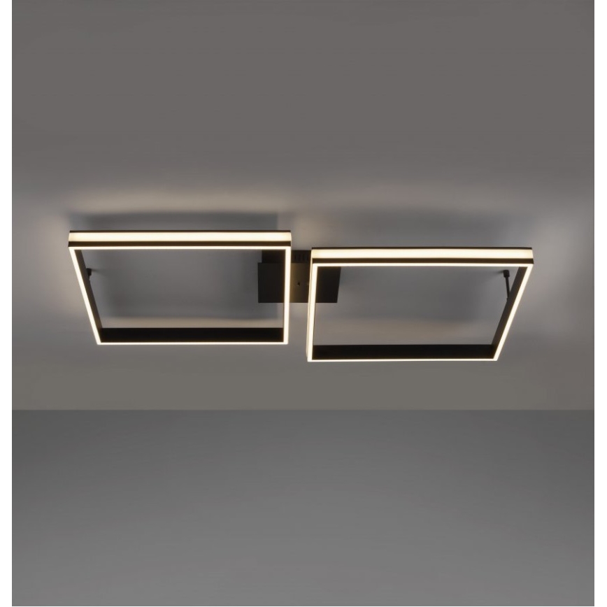 Leuchten Direkt 14700-18 - Lampadario LED dimmerabile da superficie ELIS 2xLED/19W/230V + telecomando