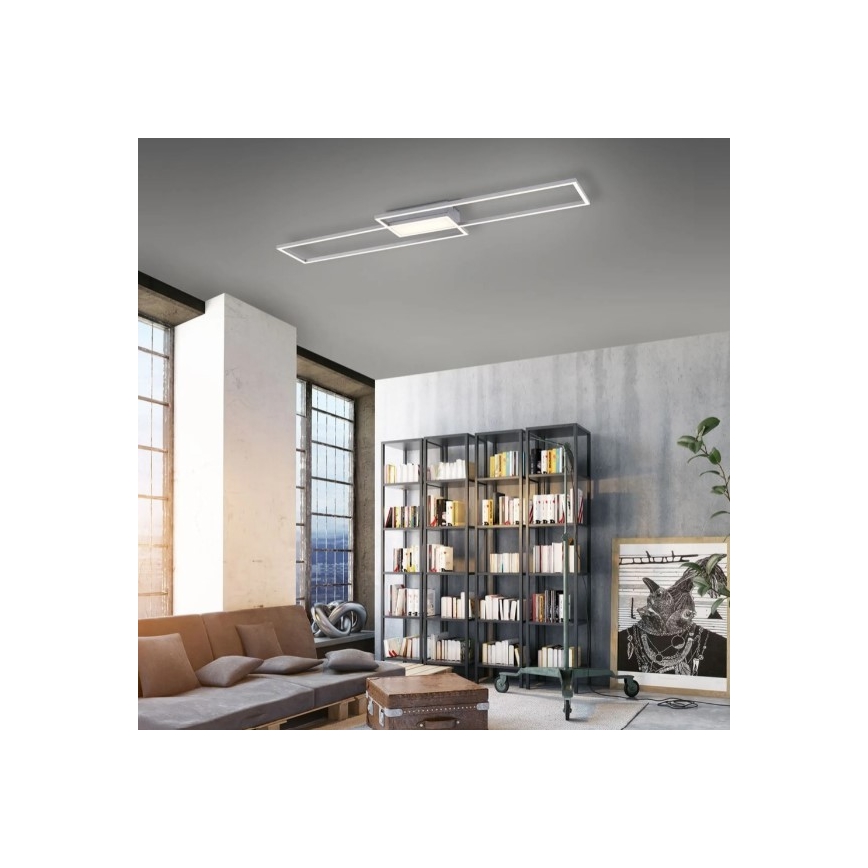 Leuchten Direkt 14711-55 - Plafoniera LED dimmerabile ASMIN LED/42W/230V 3000-5000K + telecomando