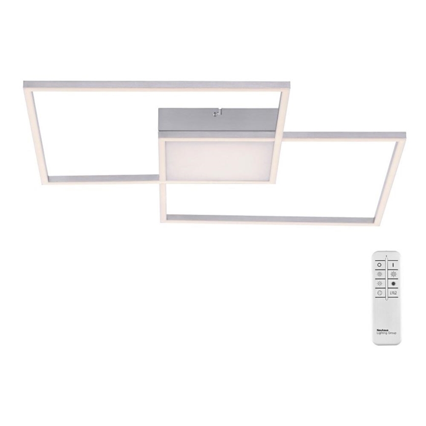 Leuchten Direkt 14712-55-LED Plafoniera dimmerabile ASMIN LED/42W/230V + telecomando