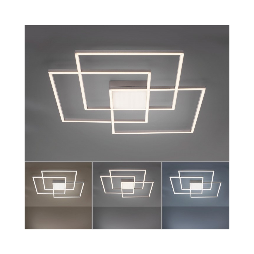 Leuchten Direkt 14713-55 - Lampadario LED da superficie dimmerabile ASMIN LED/45W/230V + telecomando