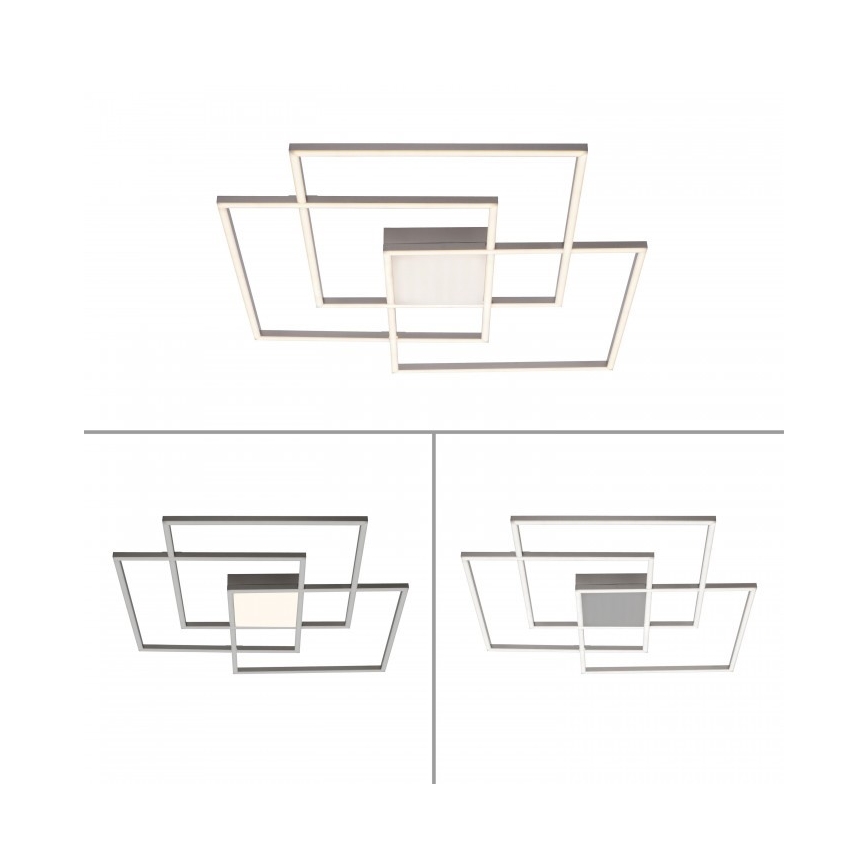 Leuchten Direkt 14713-55 - Lampadario LED da superficie dimmerabile ASMIN LED/45W/230V + telecomando