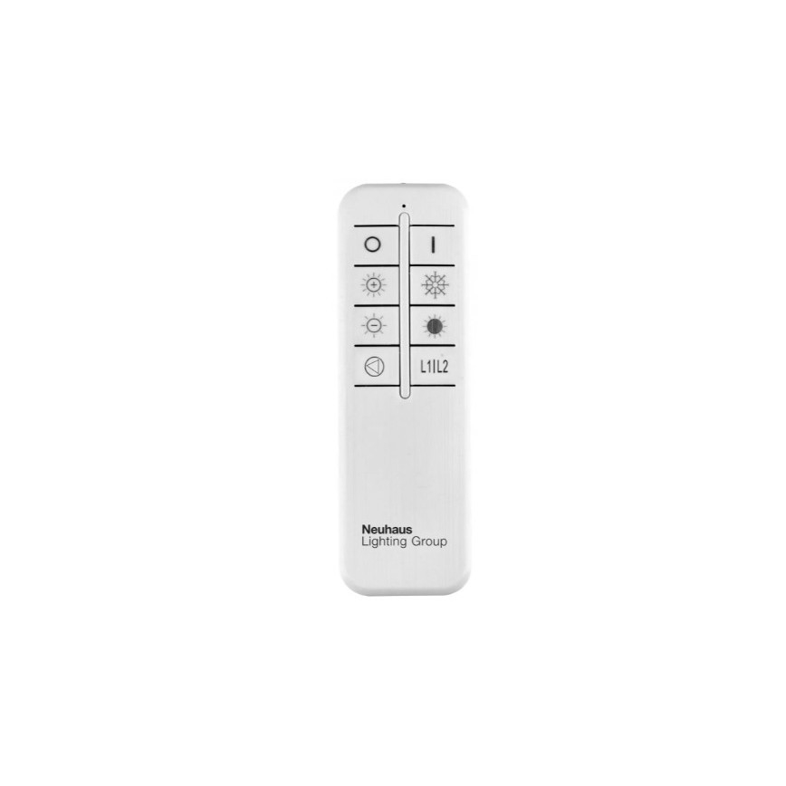 Leuchten Direkt 14713-55 - Lampadario LED da superficie dimmerabile ASMIN LED/45W/230V + telecomando