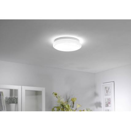 Leuchten Direkt 14742-16 - Plafoniera LED RGB dimmerabile JUPI LOLASMART LED/18W/230V Tuya 2700-5000K + telecomando