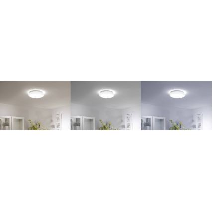 Leuchten Direkt 14742-16 - Plafoniera LED RGB dimmerabile JUPI LOLASMART LED/18W/230V Tuya 2700-5000K + telecomando